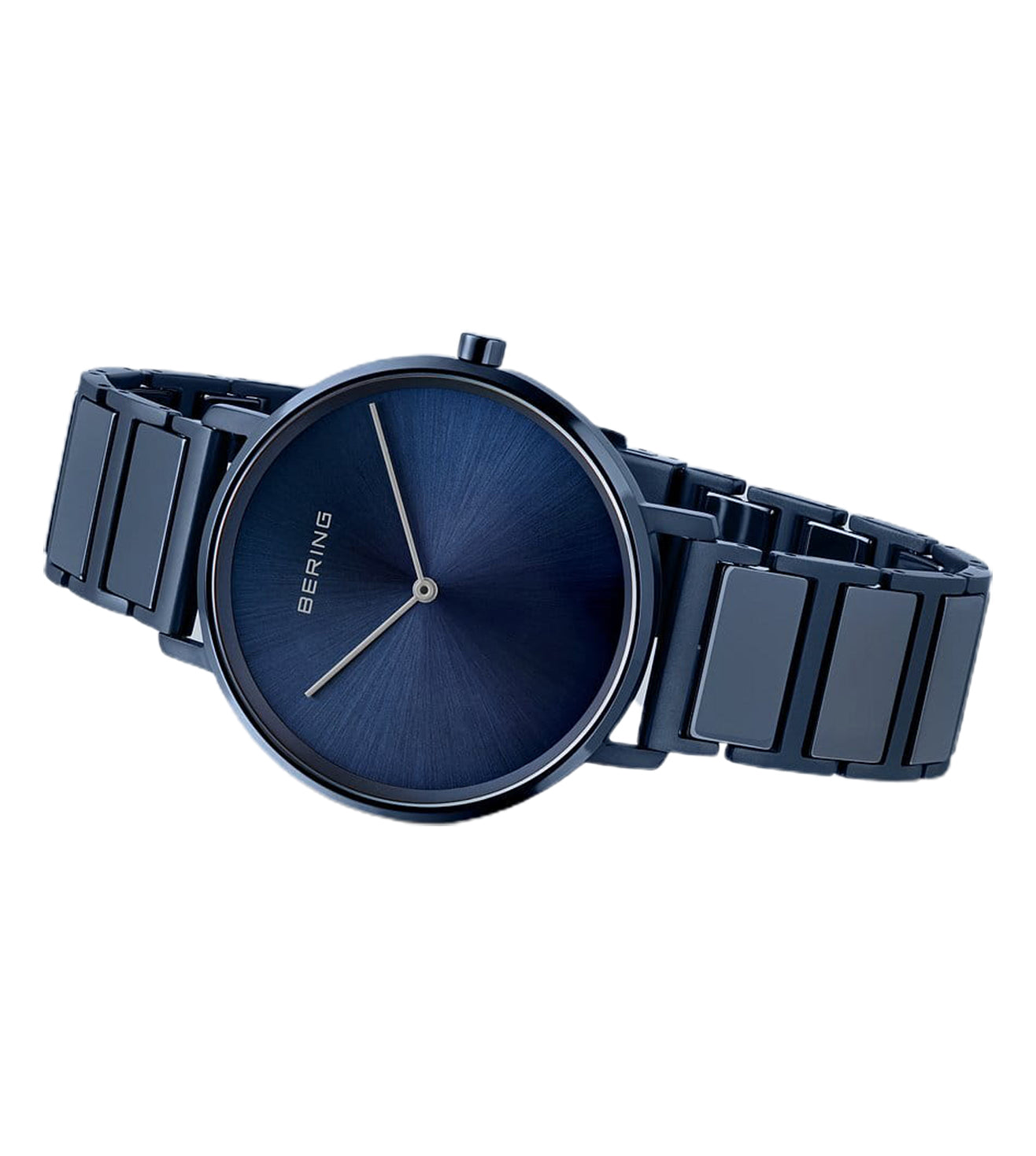 Bering Ceramic Blue Dial Men 39mm
