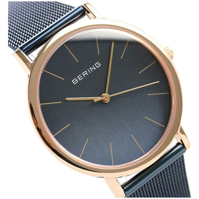 Bering Classic Black Dial Women 36mm