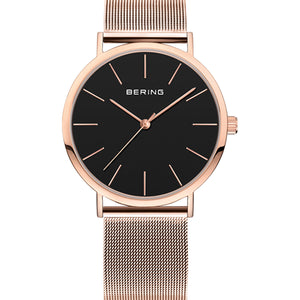 Bering Classic Black Dial Women 36mm