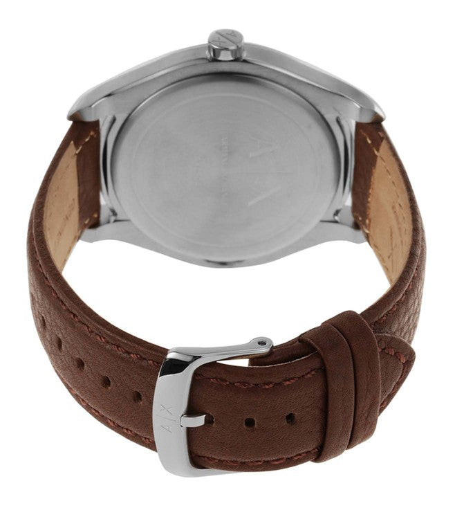 Armani Exchange Fitz Silver Dial Men 39mm