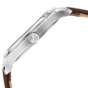Armani Exchange Fitz Silver Dial Men 39mm