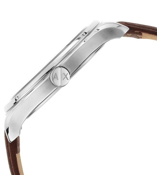 Armani Exchange Fitz Silver Dial Men 39mm