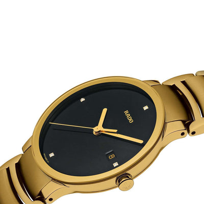 Rado Centrix Black Dial Unisex 38mm