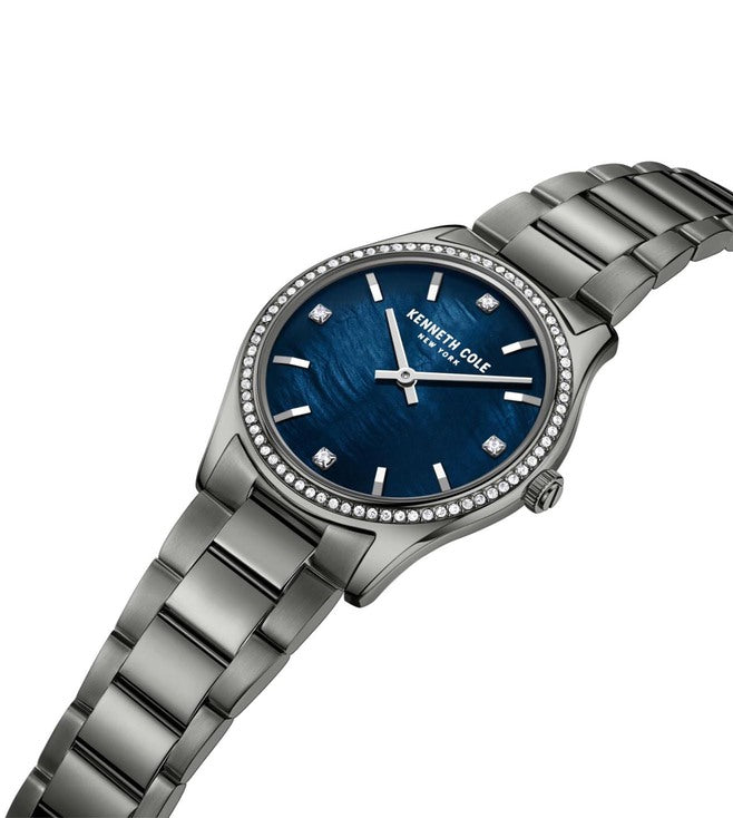 Kenneth Cole Analog Blue Dial Women 34mm