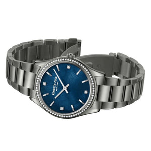Kenneth Cole Analog Blue Dial Women 34.5mm