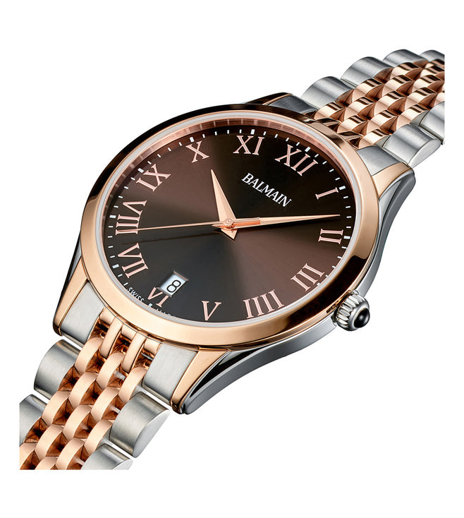 Balmain Madrigal  Brown Dial Men 42mm