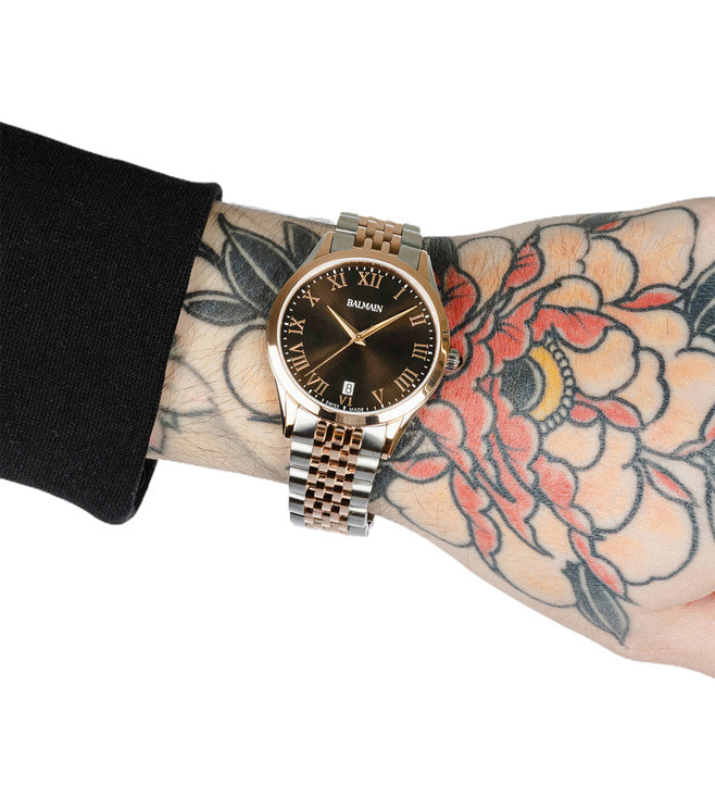 Balmain Madrigal  Brown Dial Men 42mm