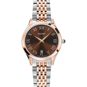 Balmain Classic R Lady Brown Dial Women 34mm
