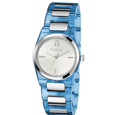 Furla Athleisure Women Quartz Silver Dial Analog Stainless Steel Watch WW00028007L1