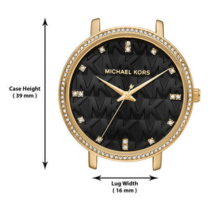 Michael Kors Pyper Black Dial Women 39mm