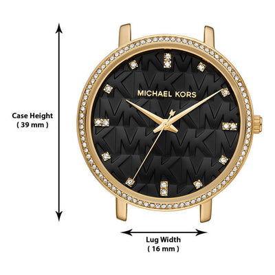 Michael Kors Pyper Black Dial Women 39mm