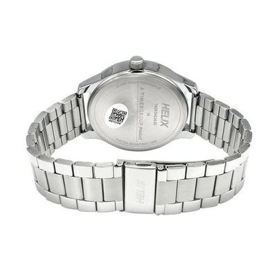 Helix Analog Men 45.5mm Black Dial
