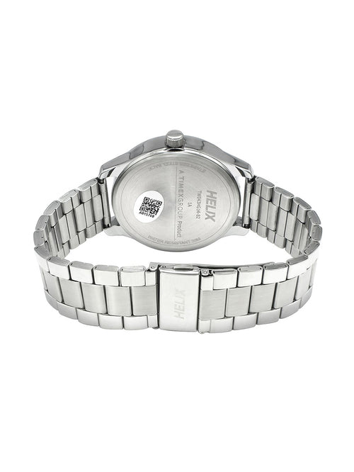 Helix Analog Men 45.5mm Black Dial