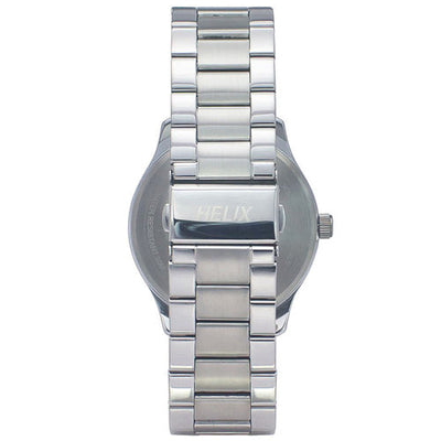Helix Analog Men 45.5mm Black Dial