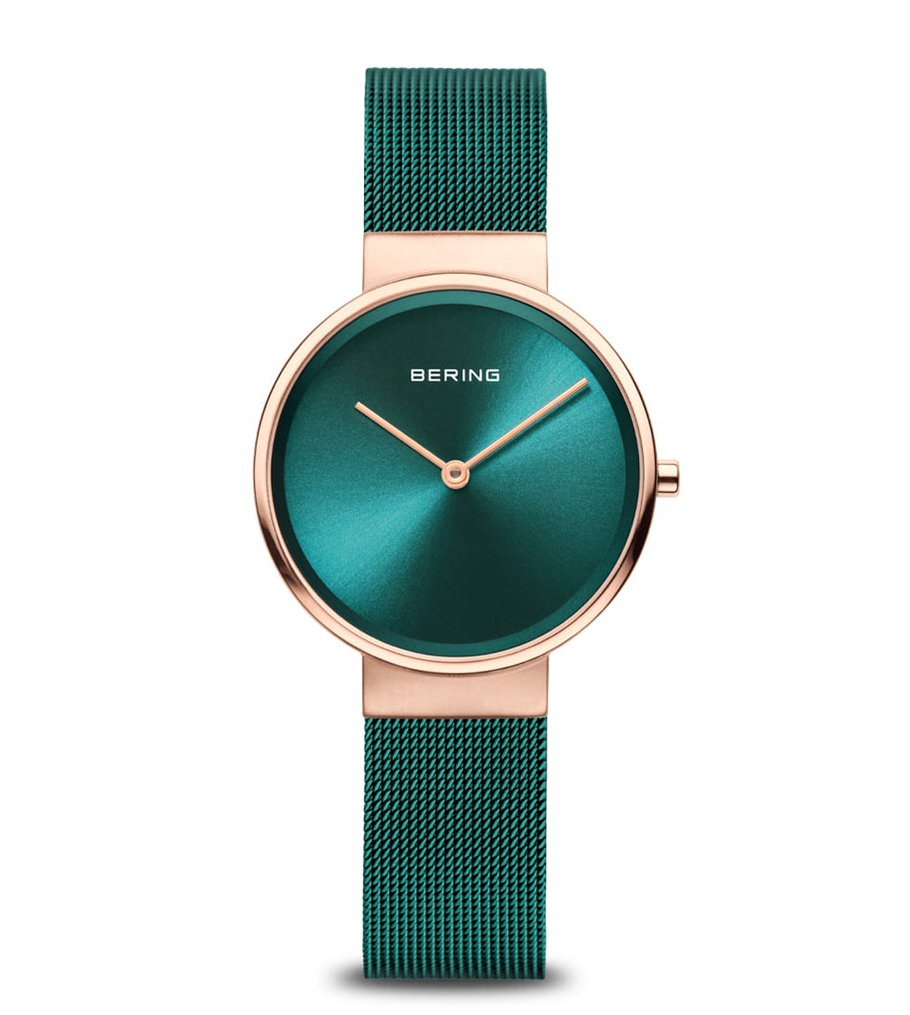 Bering Classic Green Dial Women 31mm