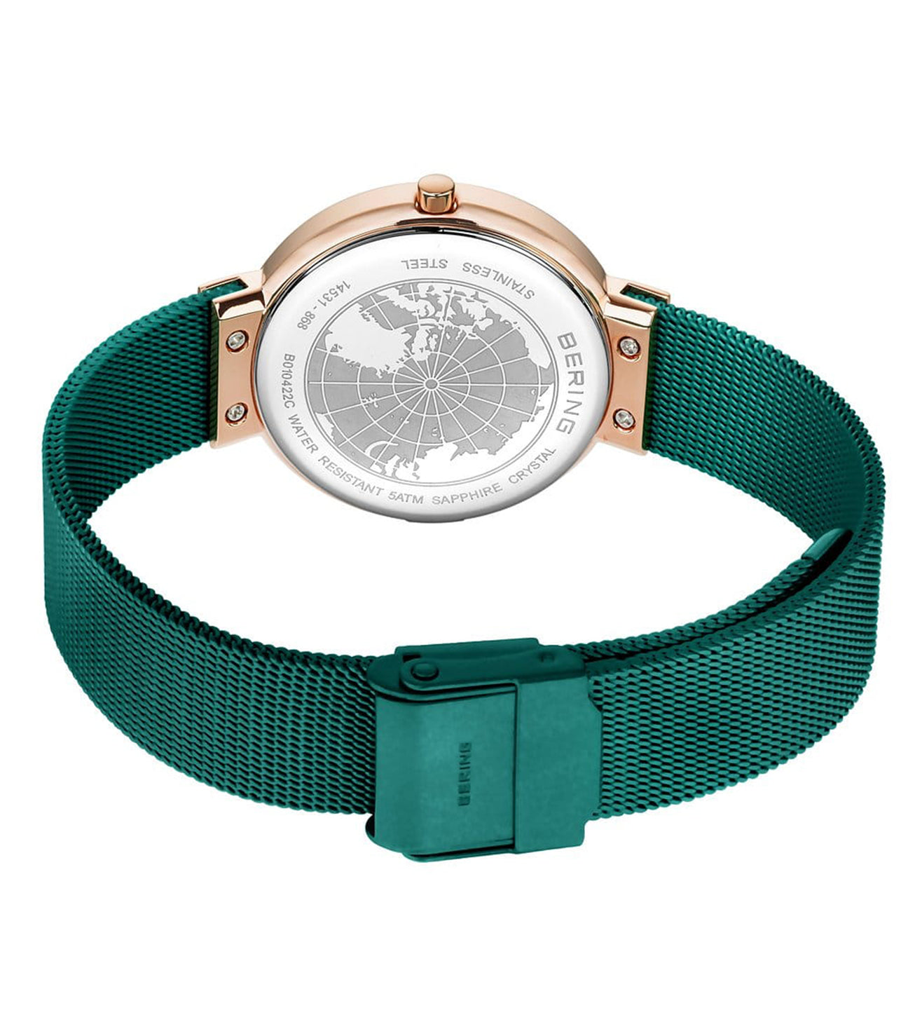 Bering Classic Green Dial Women 31mm