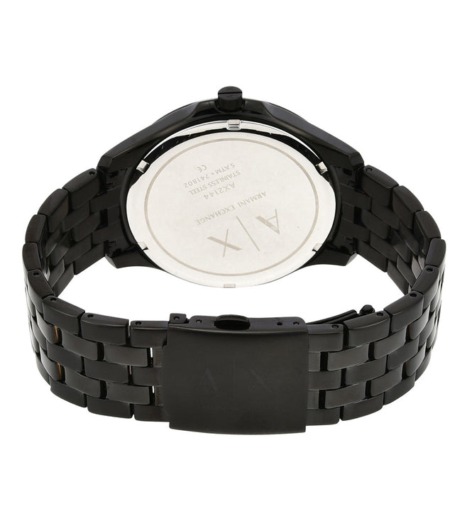 Armani Exchange Hampton  Black Dial Men 45mm
