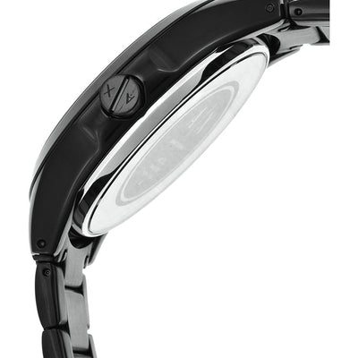 Armani Exchange Hampton  Black Dial Men 45mm