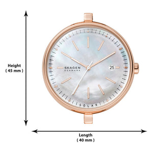 Skagen Karolina Mother of Pearl Dial Women 36mm