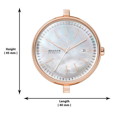 Skagen Karolina Mother of Pearl Dial Women 36mm