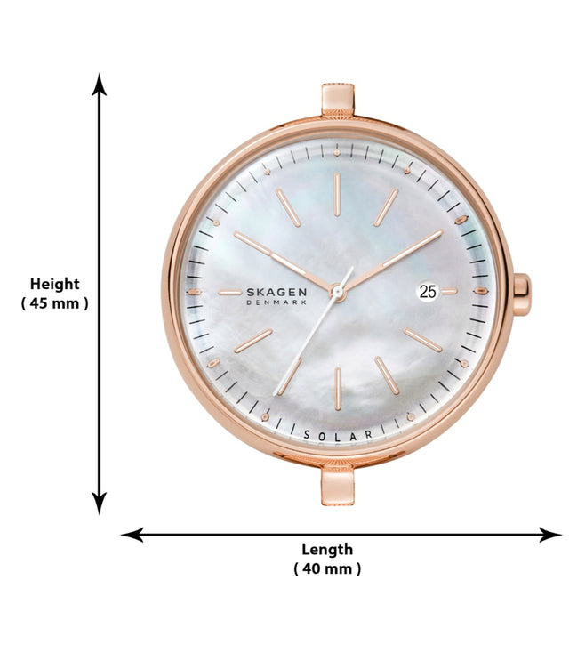 Skagen Karolina Mother of Pearl Dial Women 36mm