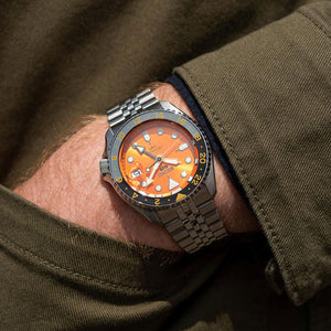 Seiko 5 Sports Mikan Orange Orange Dial Men 42.5mm