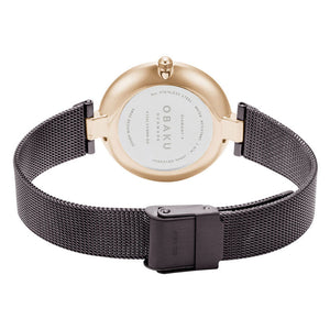 Diamant Women Quartz Brown Dial Analog Stainless Steel Watch V256LXVNMN-DD