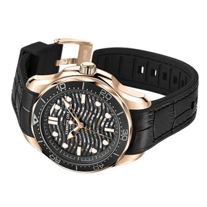 Kenneth Cole Automatic Black Dial Men 44mm