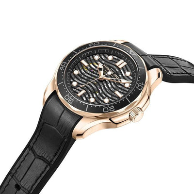 Kenneth Cole Automatic Black Dial Men 44mm