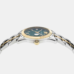 Greca Men Quartz Green Dial Analog Stainless Steel Watch VE3K00422