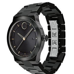 Movado Bold Fusion Black Dial Men 42.3mm