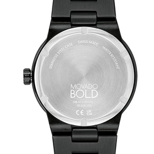 Movado Bold Fusion Black Dial Men 42.3mm