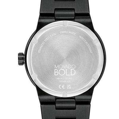 Movado Bold Fusion Black Dial Men 42.3mm