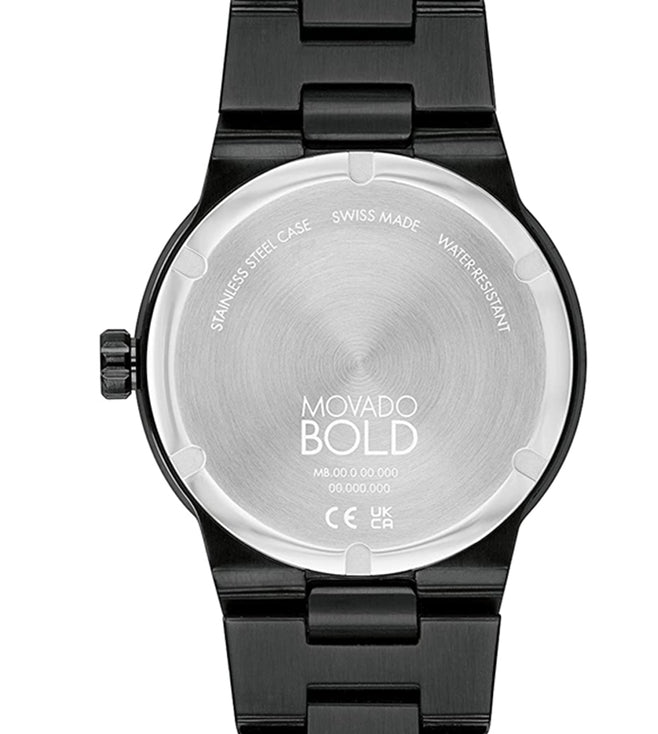 Movado Bold Fusion Black Dial Men 42.3mm