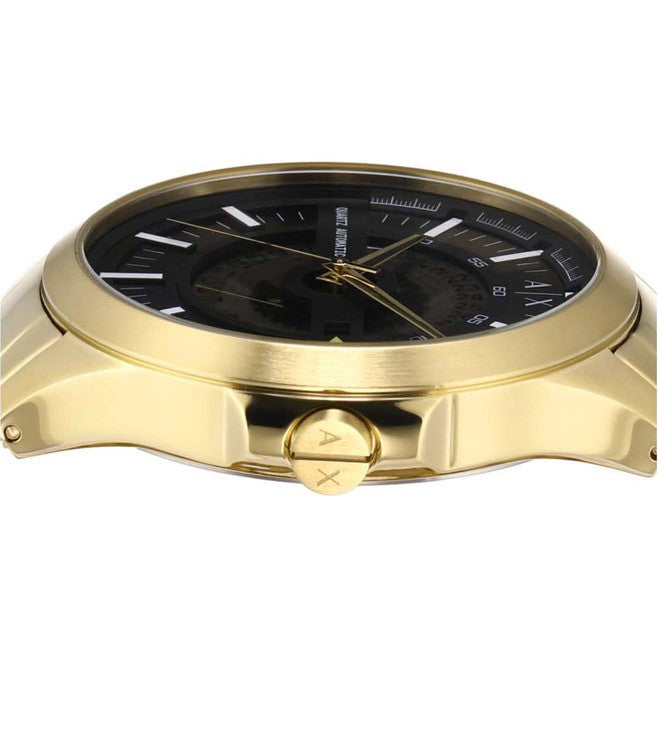 Armani Exchange Automatic Black Dial Men 46mm