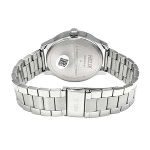 Helix Analog Men Silver Stainless Steel