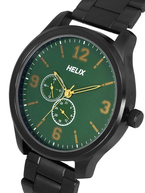 Helix Analog Men Green & Black