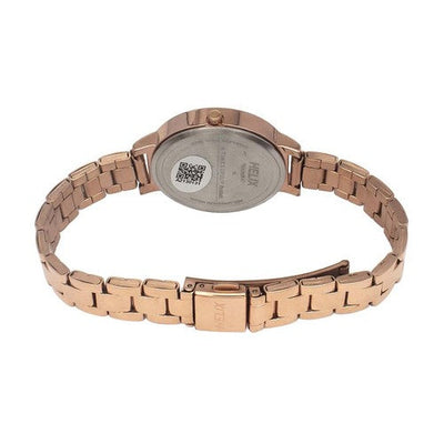 Helix Women Rose Gold Stainless Steel