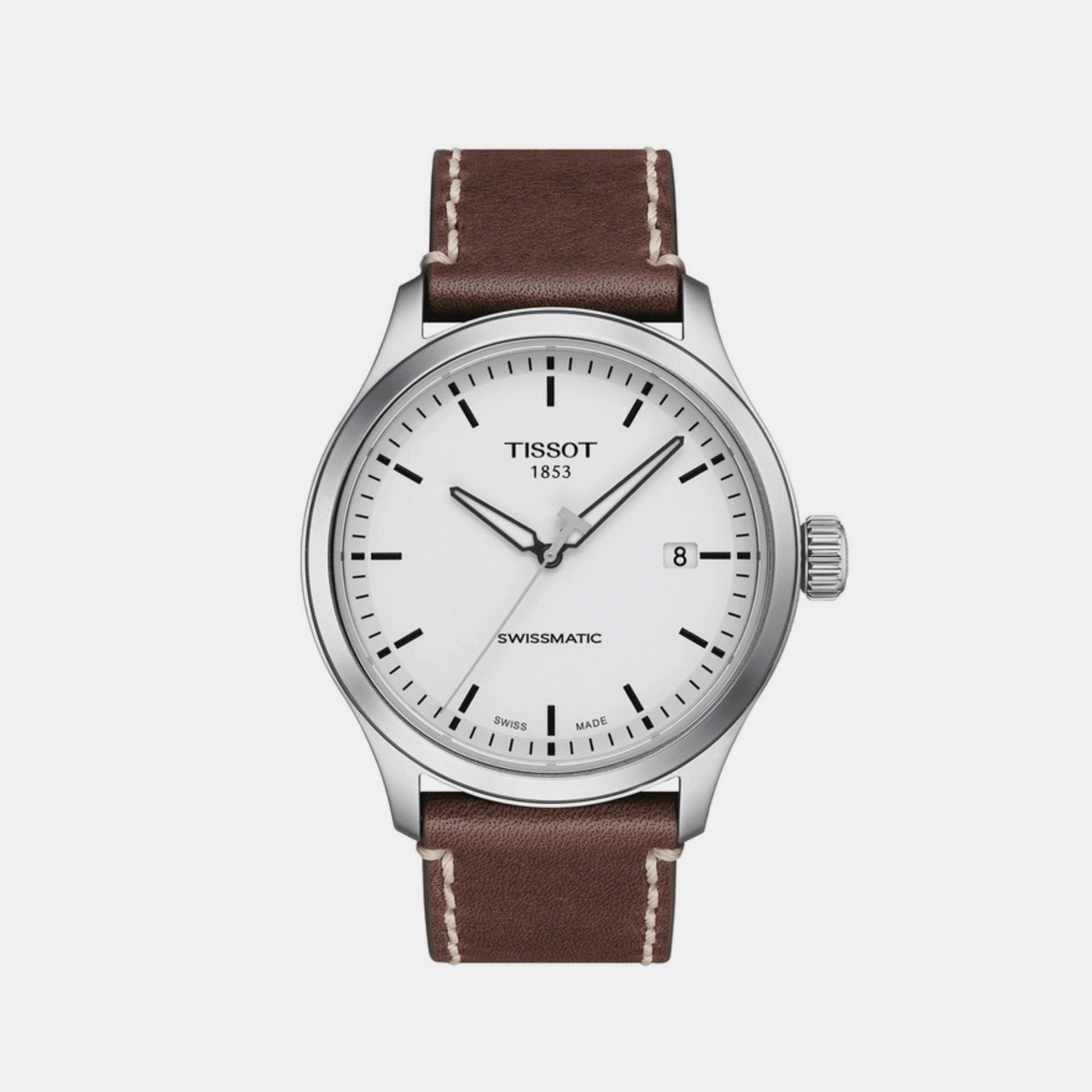 Gent XL Men Automatic Analog Leather Watch T1164071601100