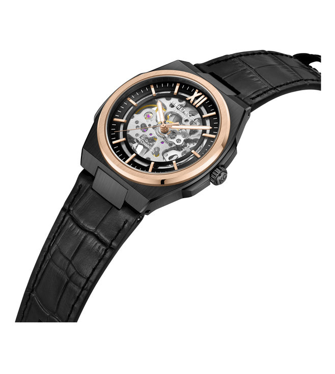 Kenneth Cole Mechanical Black Dial Men 43mm