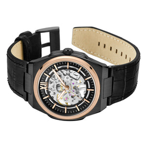 Kenneth Cole Mechanical Black Dial Men 43mm