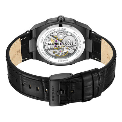 Kenneth Cole Mechanical Black Dial Men 43mm