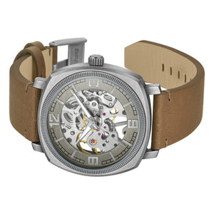 Kenneth Cole Mechanical Hand Wound Silver Dial Men 39mm