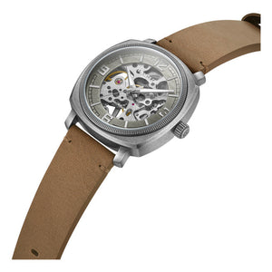 Kenneth Cole Mechanical Hand Wound Silver Dial Men 39mm