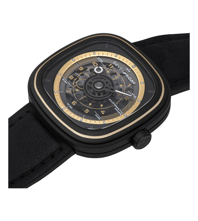 Seven Friday T Series Black Dial Black Dial Unisex 45mm