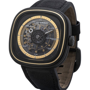 Seven Friday T Series Black Dial Black Dial Unisex 45mm