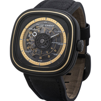 Seven Friday T Series Black Dial Black Dial Unisex 45mm