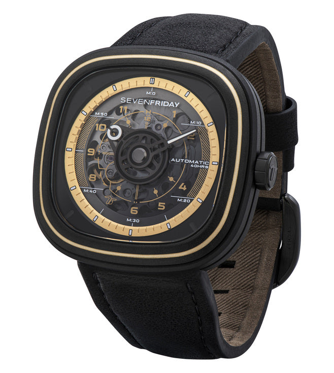 Seven Friday T Series Black Dial Black Dial Unisex 45mm