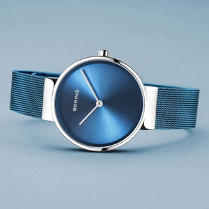Bering Classic Blue Dial Women 31mm