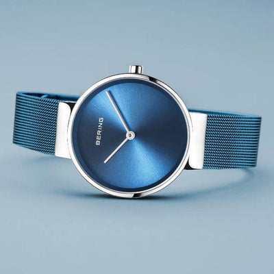 Bering Classic Blue Dial Women 31mm